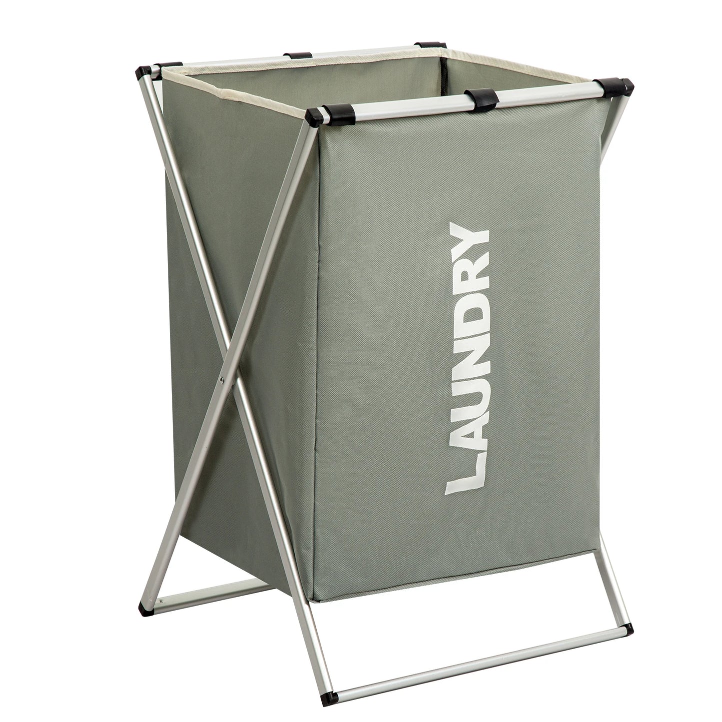 Large Foldable Laundry Hamper – 1, 2, or 3 Section Oxford Cloth Divided Washing Bin