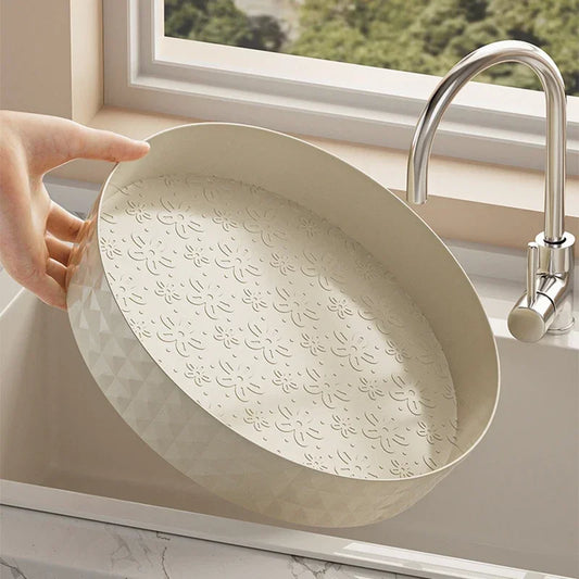 360° Rotating Storage Tray – Multi-Purpose Organizer for Kitchen, Vanity & Pantry